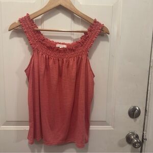 2 Lauren Conrad Ruffled Tank Top’s